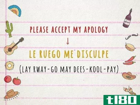 Image titled Apologize in Spanish Step 8