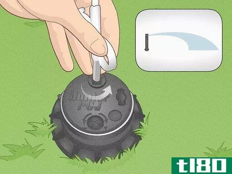 Image titled Adjust Hunter Sprinklers Step 3