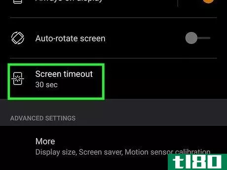 Image titled Adjust the Screen Timeout on an Android Phone Step 3
