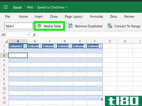 Image titled Add a Row to a Table in Excel Step 10