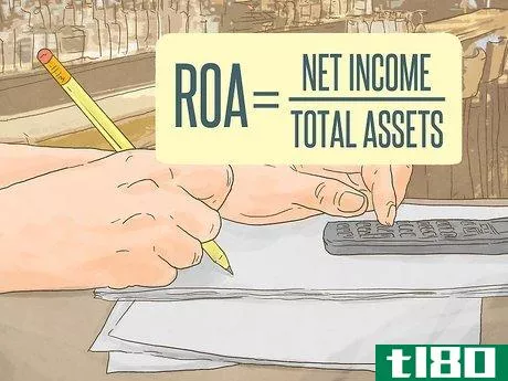 {\text{ROA}}={\frac {{\text{Net Income}}}{{\text{Total Assets}}}}