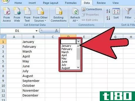 Image titled Add a Drop Down Box in Excel 2007 Step 11