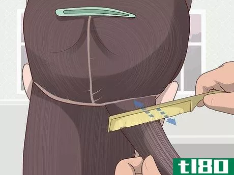 Image titled Apply Hair Extensions Step 6