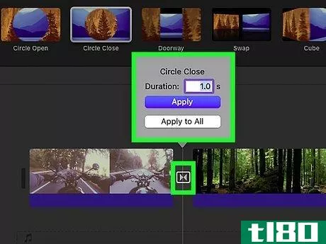 Image titled Add Transitions in iMovie Step 7
