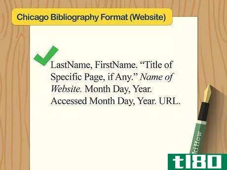 Image titled Add a Website to a Bibliography Step 10