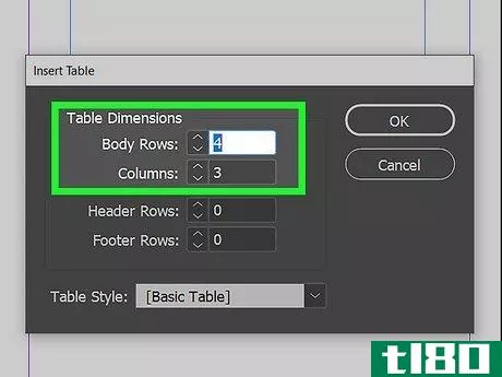 Image titled Add Table in InDesign Step 6