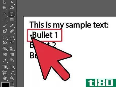 Image titled Add Bullets in Illustrator Step 5