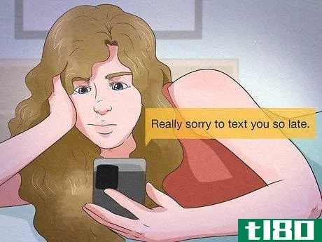 Image titled Apologize for Texting Late at Night Step 9