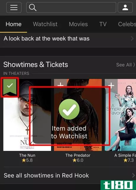 Image titled Add an Item to Your Watchlist on IMDb Method 1 Step 5.png