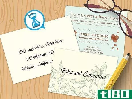 Image titled Address Wedding Invitations to a Family Step 14