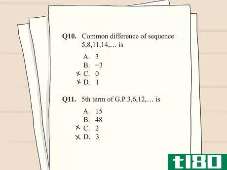 Image titled Ace a Math Test Step 11