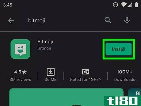如何允许在android上完全访问bitmoji键盘(allow full access to bitmoji keyboard on android)
