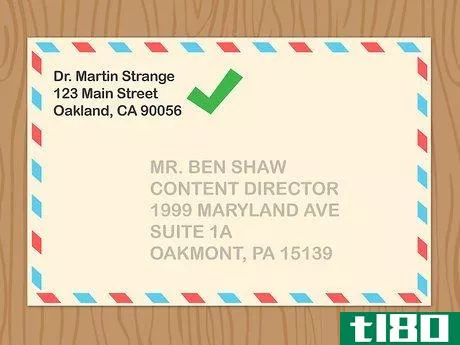 Image titled Address Christmas Card Envelopes Step 3