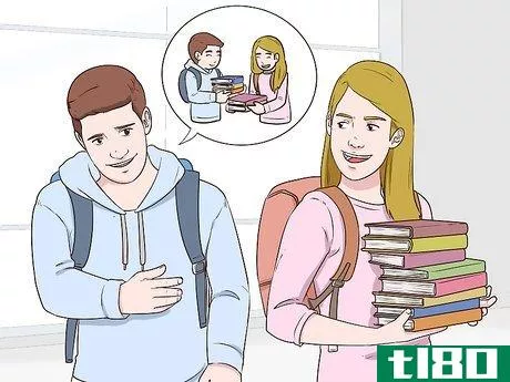 Image titled Act Around Your Girlfriend at School Step 9