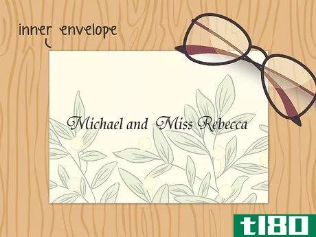 Image titled Address Wedding Invitations to a Family Step 11