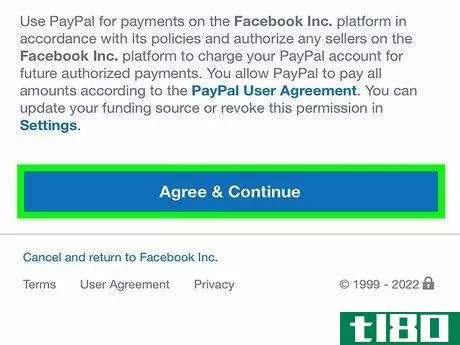 Image titled Add PayPal to Facebook Marketplace Step 8