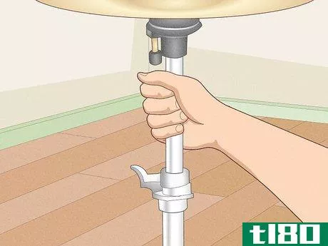 Image titled Adjust a Pearl Hi Hat Stand Step 1