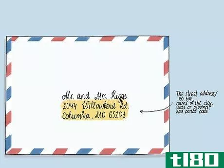 Image titled Address an Envelope to a Married Couple Step 9