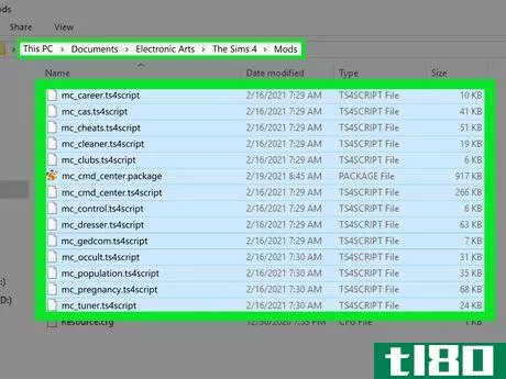 Image titled Sims 4 MCCC in Mods Folder