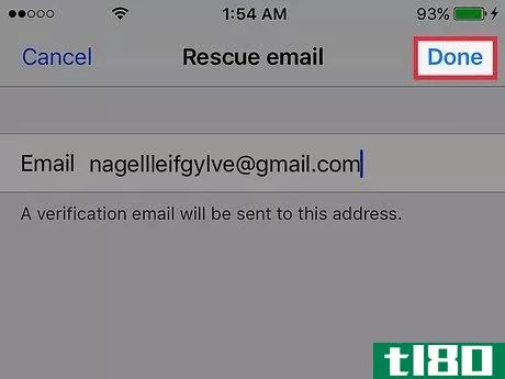 Image titled Add a Rescue Email Address for an Apple ID on an iPhone Step 9