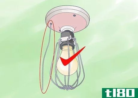 Image titled Add a Wall Switch to Light Fixture Controlled by a Chain Step 15