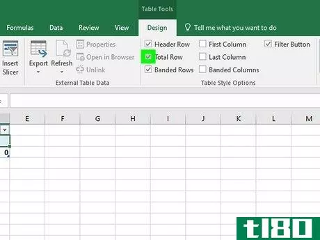 Image titled Add a Total Row in Excel Step 4