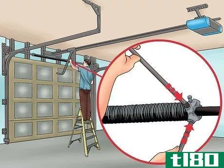 Image titled Adjust a Garage Door Spring Step 17