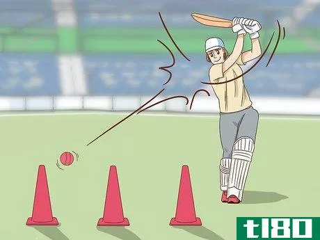 Image titled Bat Against Fast Bowlers Step 12