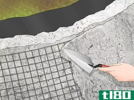 Image titled Build a Concrete Pond Step 10
