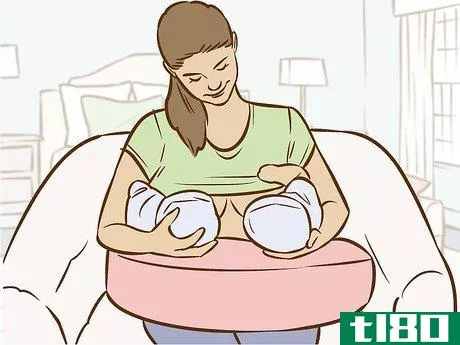 Image titled Breastfeed Twins Step 5