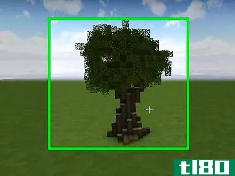 Image titled Build Trees in Minecraft Step 7