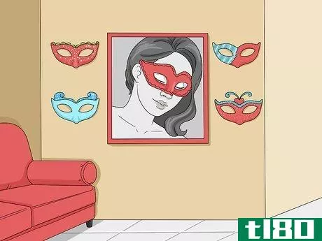 Image titled Arrange Masks on a Wall Step 4