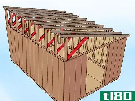 Image titled Build a Lean to Shed Step 16