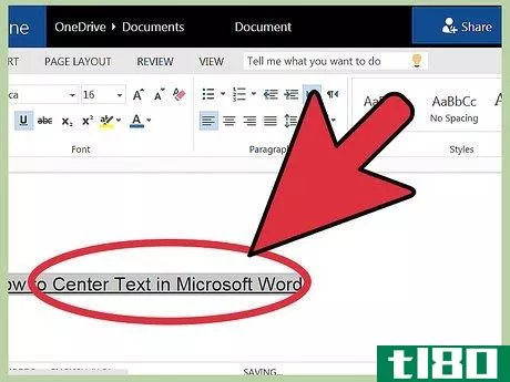 Image titled Center Text in Microsoft Word Step 7