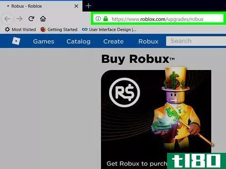 Image titled Buy Robux Step 1