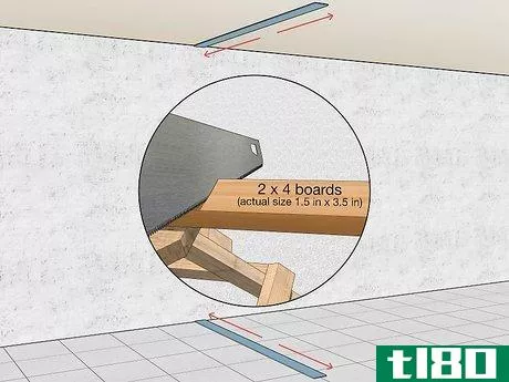 Image titled Build a Fake Wall Step 3