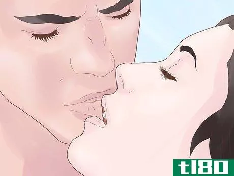Image titled Build Sexual Anticipation With a Kiss Step 6