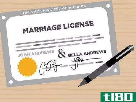 Image titled Apply for a Marriage License in Washington Step 10
