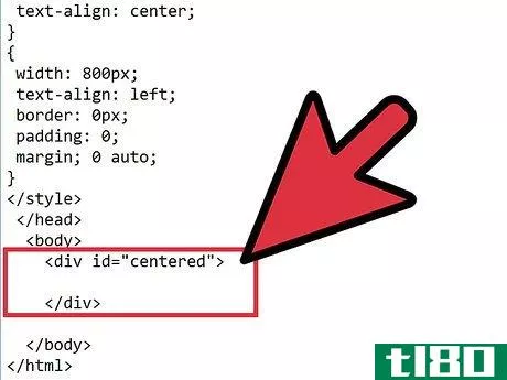 Image titled Center Web Page Content Using CSS Step 4