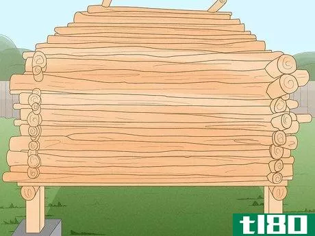 Image titled Build a Log House Step 16