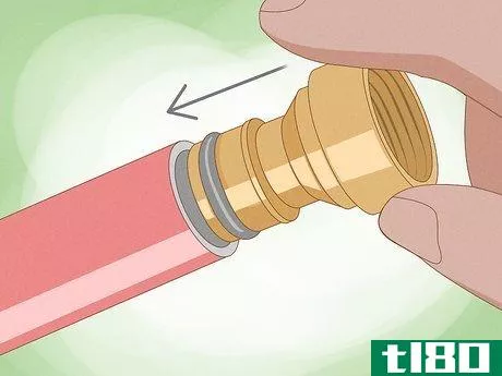 Image titled Attach Garden Hose Fittings Step 4