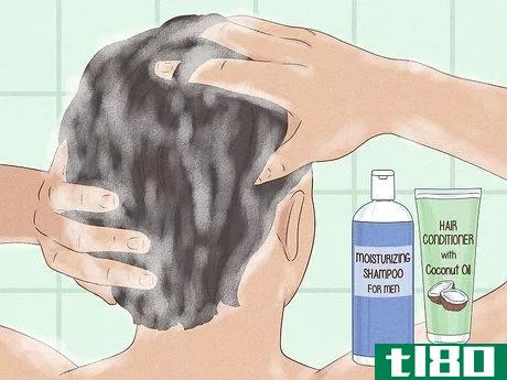 Image titled Blow Dry Men's Hair Step 1