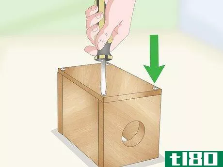 Image titled Build a Birdhouse Step 11
