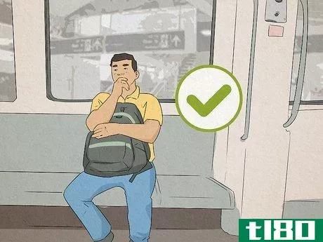 Image titled Be Considerate on Public Transport Step 6