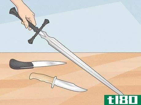 Image titled Blunt a Sword or Knife Step 1