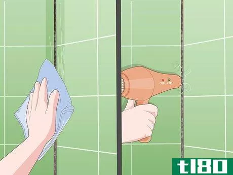Image titled Caulk a Shower Step 4
