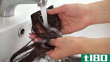 Image titled Care for Clip in Hair Extensions Step 10