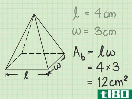 Image titled Calculate the Volume of a Pyramid Step 2