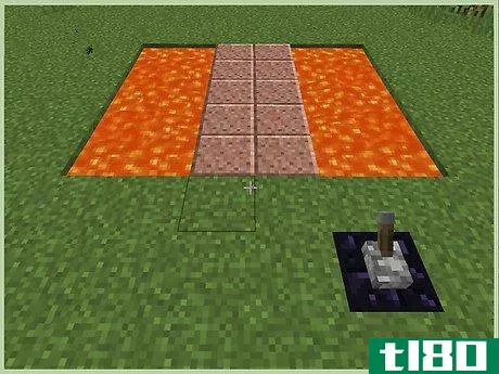 Image titled Build a Piston Drawbridge in Minecraft Step 10