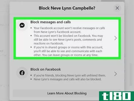 Image titled Block Calls on Messenger Step 11